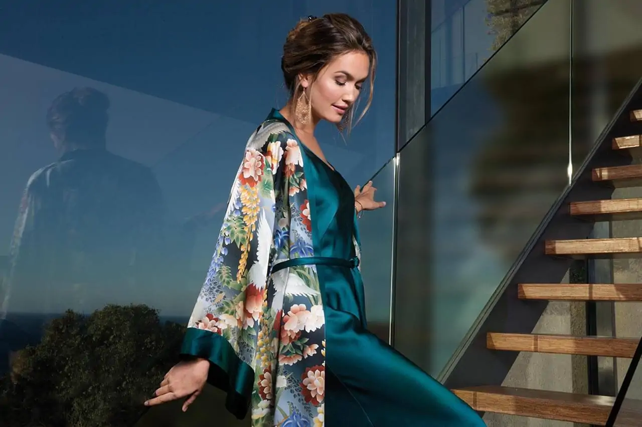 Женское домашнее кимоно купить предлагает французский бренд «Marc & Andre»