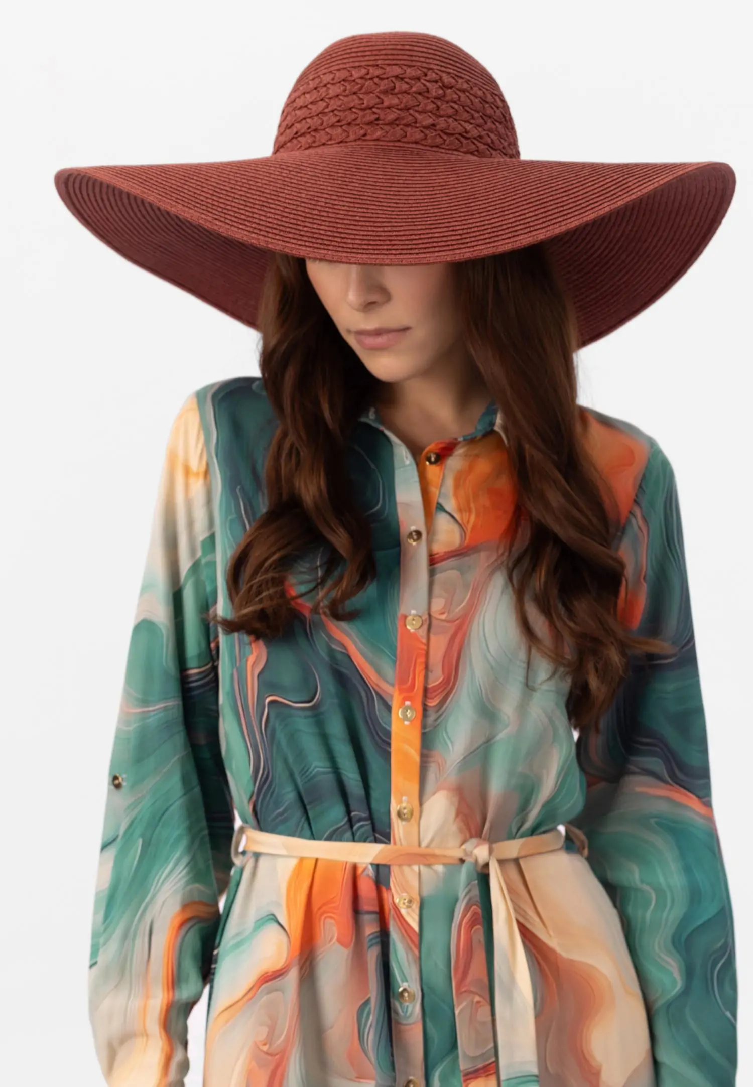 Шляпа пляжная HA26-08 Marc & André