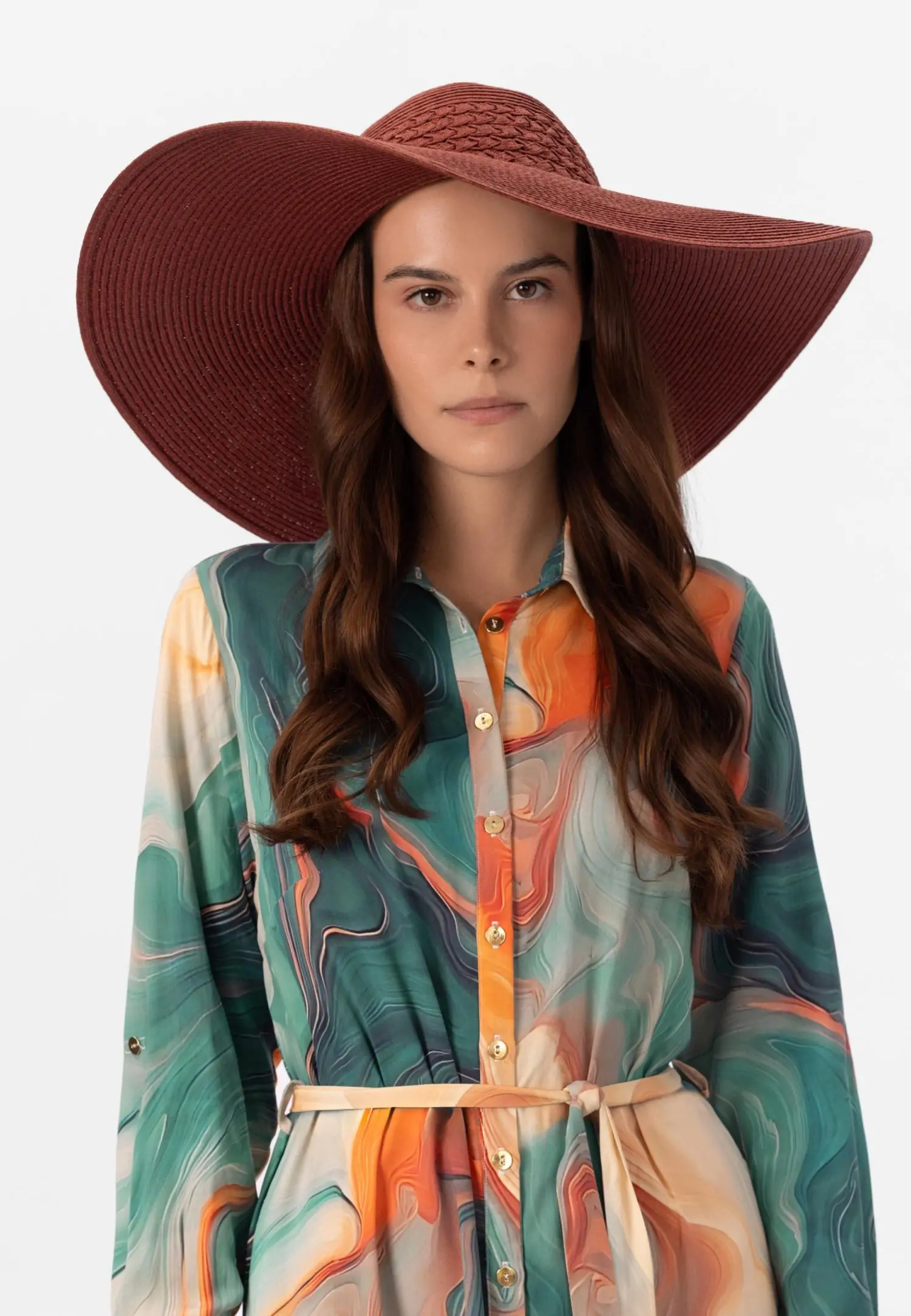 Шляпа пляжная HA26-08 Marc & André