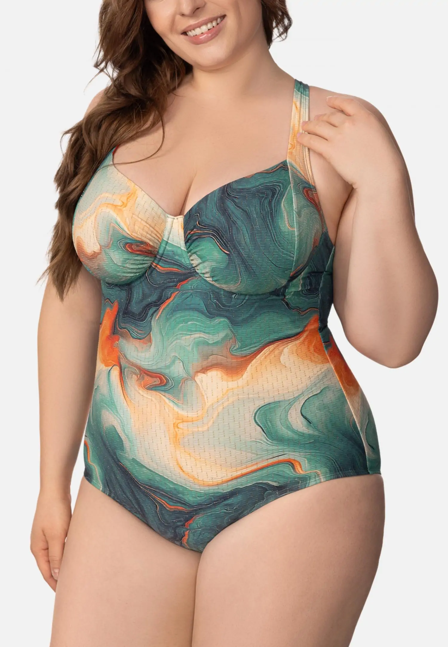 Сплошной купальник L2609-P-511 Marc & André