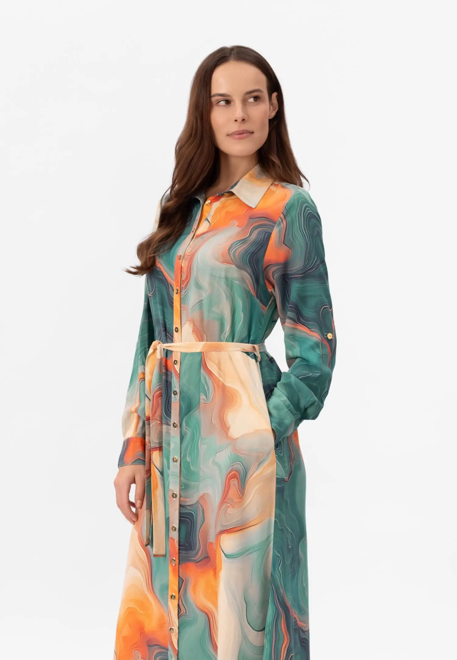 Платье-рубашка LD26-04-2609 Marc & André