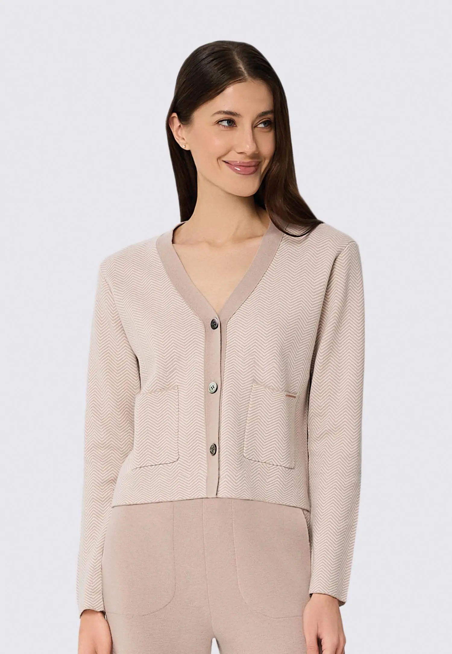 Укороченный кардиган W25-00CH0109 Marc & André