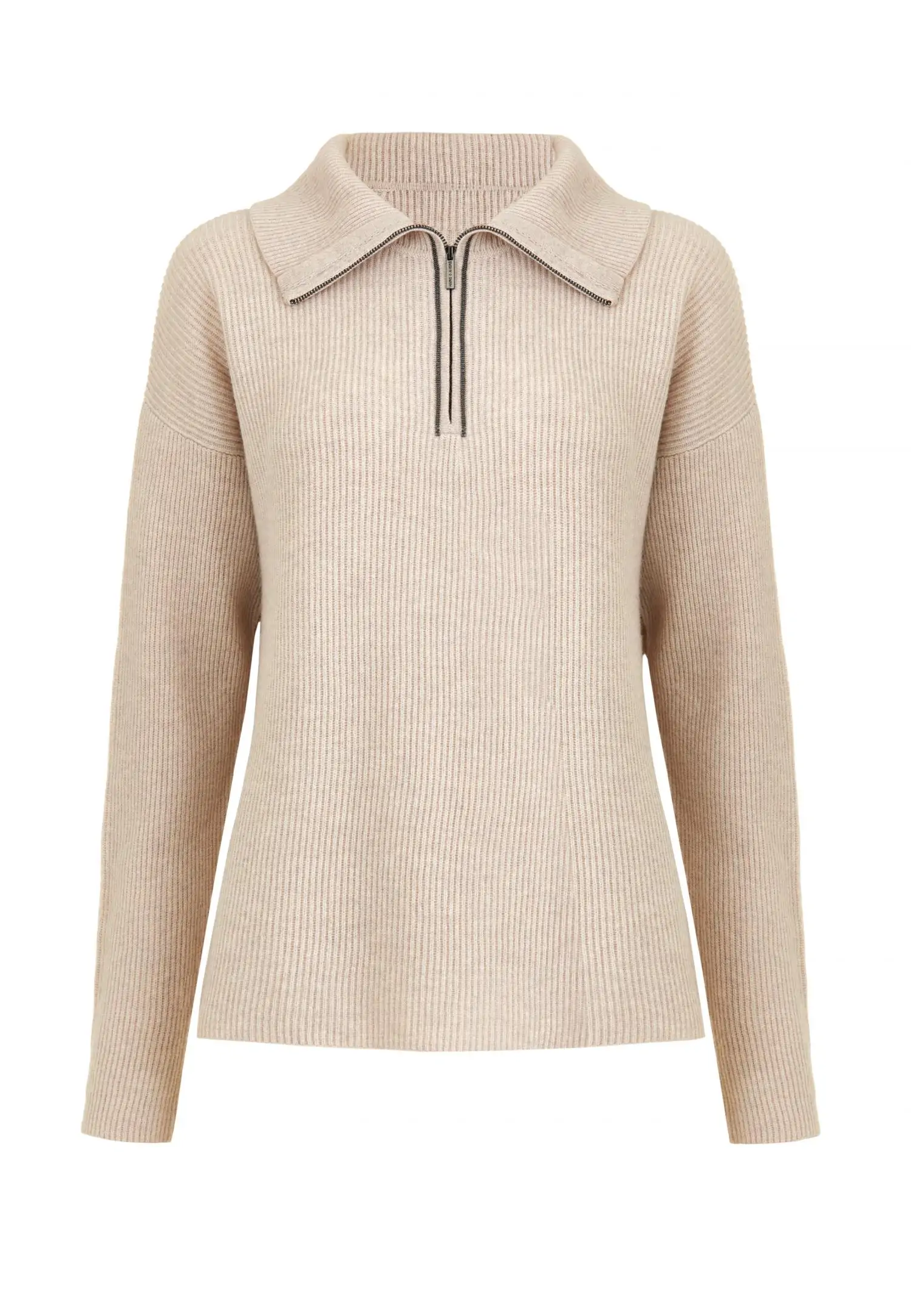 Свитер с воротником на молнии W25-00CH0423 Marc & André