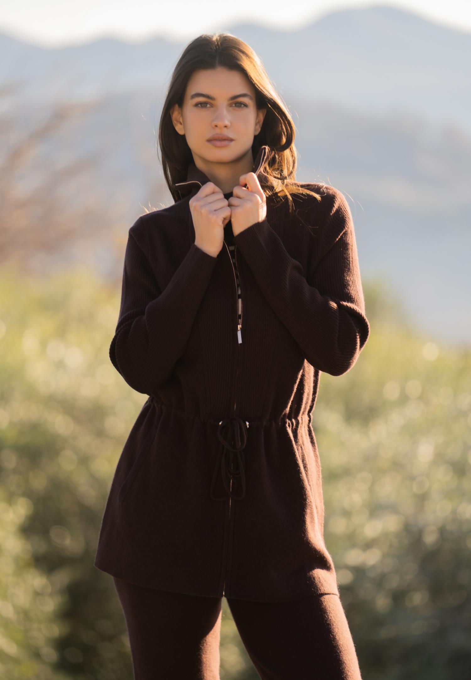 Кардиган на молнии W26-00CH0214 Marc & André
